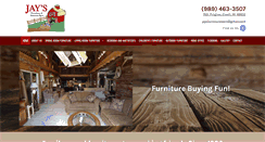 Desktop Screenshot of jaysfurniturebarnmi.com